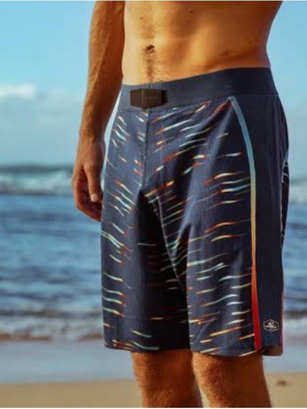 O'Neill Men's Hyperfreak Hydro Board Shorts Blue Size 31